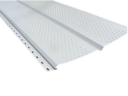 Vented Aluminum Soffit - Double 6