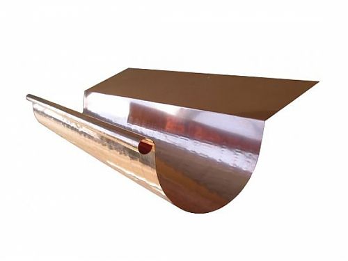 Half Round Highback Rain Gutter with Bend, Half Round Gutters,Rain Gutter Supplies