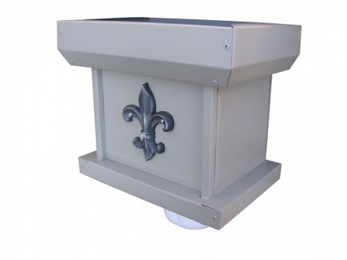 Pearl Gray - Fleur-De-Lis Conductor Head