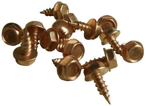 Copper Stainless Steel Zip Screws