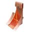 Copper Half Round Gutter Wedge